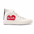 thumbnail image 2 of 1970S Play Canva Shoes Zapatos planos altos y bajos en forma de corazón para hombres y mujeres Botas de motocicleta China continental NoEnName_Null, 2 of 4