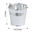 Efavormart 12 Pack | Silver Pail Bucket Party Favor Candy Gift Boxes ...