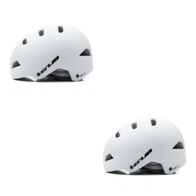 Toystoory Casco de ciclismo Hombre Mujer Cascos resistentes a los impactos Protección de la cabeza Sombrero transpirable multifuncional Patinaje Blanco METRO 2piezas