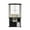 Black, variant on Commercial Gumball Machine,11.42”x10.24”x20.87” Candy Vending Machine for 1.18-2.17in Toys/Candies Gumball Bank for Game/Retail Stores