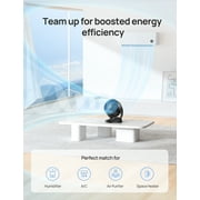 Dreo Fan for Bedroom, 12 Inches, 70ft Powerful Airflow, 28db Quiet Table Air Circulator Fans for Whole Room, 120° Adjustable Tilt, 3 Speeds, Desktop Fan for Home, Office, Kitchen