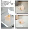 thumbnail image 3 of FOMIYES 3Ud Soporte Para Pies En Ducha Fácil De Montar Sin Taladro Ideal Para Afeitar Y, 3 of 8