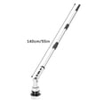 thumbnail image 3 of EGNMCR Multi-functional Foldable Rotating Handheld Long Handle Electric Cleaning Brush Dead-end Cleaning Kitchen Bathroom cleaning brush, 3 of 9