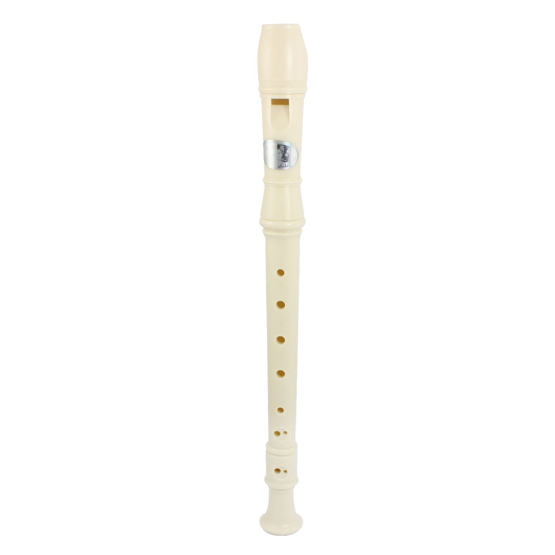 Key of C Carring Bag Creamy Color Paititi Soprano Recorder 8-Hole With Cleaning Rod