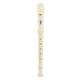 thumbnail image 1 of Portable Plastic 8 Holes Flute Soprano Recorder w Cleaning Stick Beige, 1 of 1