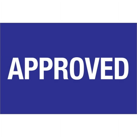 Tape Logic Label,Approved,2x3" DL1134