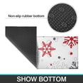 thumbnail image 6 of Multicolor Christmas Snowflake Pattern Kitchen Rugs Sets Of 2,Anti Fatigue Kitchen Mat Rugs Non Slip Washable,Decorative Kitchen Floor Mats for Kitchen,Sink,Laundry,17"x30"+17"x47", 6 of 7