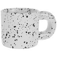 thumbnail image 2 of Zcyifa Aesthetic Ceramic Coffee Mug with Handle and Black Dots - 300ML, 2 of 10