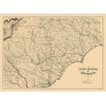 thumbnail image 2 of Bache 14x11 Gold Ornate Wood Framed with Double Matting Museum Art Print Titled - South Carolina - Bache 1865, 2 of 4