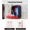 thumbnail image 3 of Yeacher Key Storage Lock Box Wall Mounted 4-Digit Combination Password Outdoor Key Safe Box Resettable Code Key Holder Hider, 3 of 7