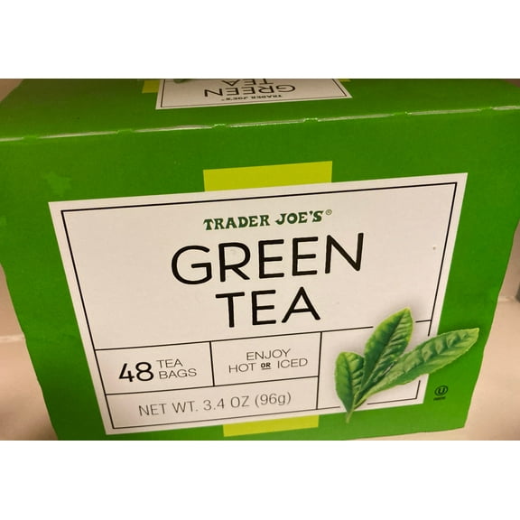 Trader Joe's Green Tea 48 Bags Hot or Iced (48 tea bags)