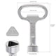 thumbnail image 3 of Llave triangular Llave triangular | Llave triangular para medidores | Llave para medidores | Llave triangular para enchufes | Llave triangular para armarios eléctricos | Herramienta específica, 3 of 7