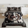 thumbnail image 2 of Castle Fairy Texas Stars Full Size Comforter Sets,Vintage Western Bedding Sets, 2 of 8