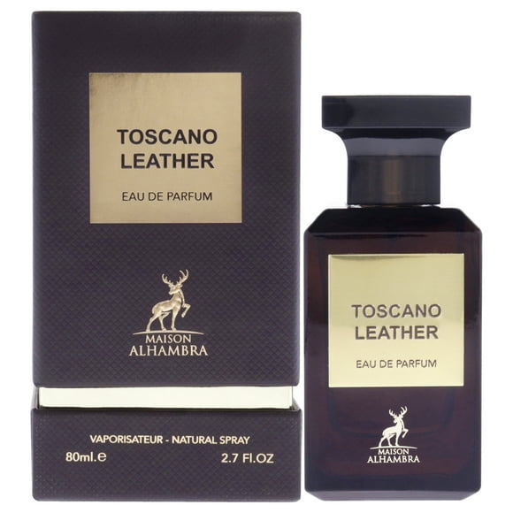 Toscano Leather de Maison Alhambra para hombres - Spray EDP de 2,7 oz