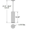 thumbnail image 4 of Access Lighting Pendant in Matte Black Color, 4 of 6