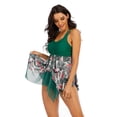 thumbnail image 4 of Trajes de baño para mujer Traje de playa de encaje Push Up Vendaje Acolchado Traje de baño Control de barriga Traje de baño de dos piezas Fridja  nalpqowj20550, 4 of 7