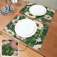 thumbnail image 6 of GZHJMY Placemats Set of 4,Flowers Anemone Butterflies Heat-Resistant Non-Slip Double Sided Washable Kitchen Dining Table Mats for Kitchen Table Decoration, 12"x18", 6 of 6