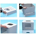 thumbnail image 5 of US Gray Self-Cleaning Hooded Cat Litter Box Enclosed Large Kitty Toilet Refill, 5 of 10