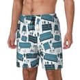 thumbnail image 2 of Fotbe Modern Furniture Men’s Swim Trunks Quick Dry Swim Shorts Board Shorts with Mesh Lining-Small, 2 of 9