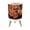 Color 2, variant on Small Trash Can with Lid Palm tree Beach Tropical Island Caribbean 1.8 Gallon Dog Proof Trash Can Round Garbage Can Waste Bin Wastebasket for Bathroom Bedroom Living Room