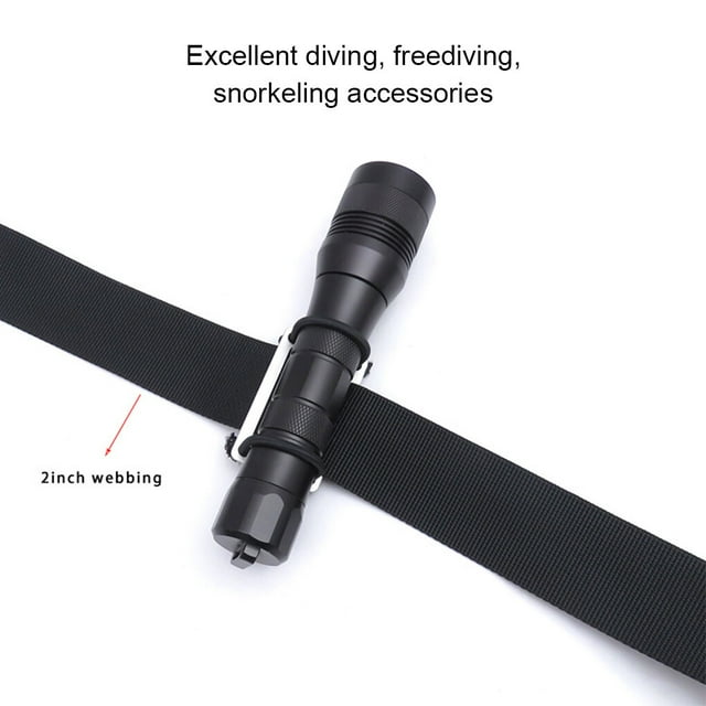 serony Weight Belt Slid Keeper Professional Diving Sport Tools Stainless Steel Sidemount Scuba Webbing Harness Fixing Accessories