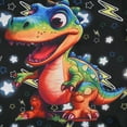 thumbnail image 6 of WIBACKER Boys Pajamas 3D Printed Dinosaur Short Sleeves 2-Piece Toddler PJs Set Kid Sleepwear Summer Jammies, 6 of 11