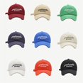 thumbnail image 4 of Gorra de béisbol con letras bordadas para hombre y mujer, gorro de béisbol con letras bordadas, Snapback de algodón, estilo Hip Hop, pesca, M043, 2023, 4 of 4