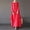 Rouge, variante sur Bramtres Robes Maxi, Robe à Manches Longues, Robes pour Femmes, Robe Mi-Longue à Col Rond pour Fête, Robes Longues, Robes Décontractées, Robes pour Femmes, Robe Noire, m