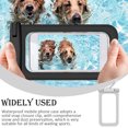 thumbnail image 4 of Eigraketly Pack de 3 funda impermeable para teléfono móvil funda para bolsa de deportes acuáticos subacuáticos Deportes acuáticos Blanco, 4 of 6