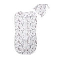 Newborn Baby Cute Zipper Swaddle Blanket Sleeping Swaddle Muslin Wrap