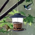 thumbnail image 6 of Outside Hanging Bird Feeder Attracting Birds Rain/ ,Easy to Clean and Fill, Bird Food Dispenser for Outdoor Porch Yard Patio Decor , Dark Blue, 6 of 9