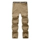 thumbnail image 3 of Pantalones para hombre Caída Pantalones de cuerpo entero Sólido Casual Botón Cremallera Cinturón Secado rápido Desmontable en dos pantalones Odeerbi  ODB-5, 3 of 7