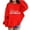 Red, variant on LIUYUNNN Teenager Kids Girls Sports Shirt Boy Girl Casual Hoodie Pullover Hooded Sweatshirt With Pocket Suitable For Girls Boys, Size 7-8 Years