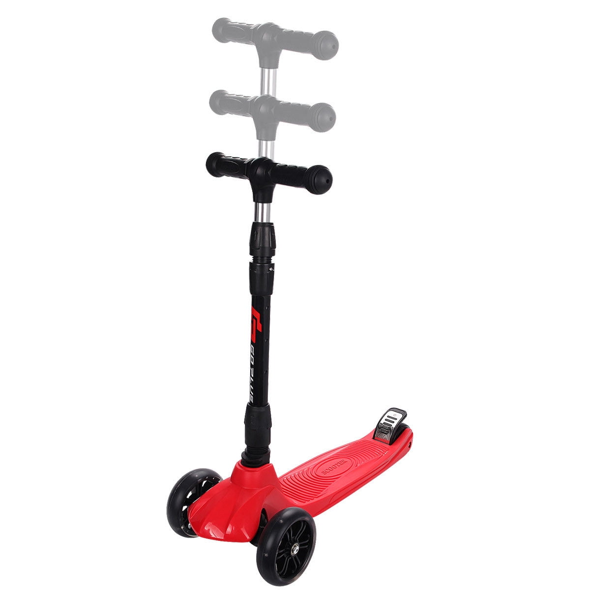 4 wheel push scooter
