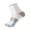 White, variant on Men's Short Basketball Socks Single Pair Colorful Breathable Athletic Ankle Sock