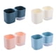 thumbnail image 5 of Inteprter Portalápices 2 en 1, caja de almacenamiento de maquillaje, organizador de escritorio desmontable, caja de almacenamiento de cepillos, maceta Jardín y Patio Blanco Inteprter HA005200-02, 5 of 6