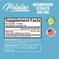 thumbnail image 5 of Magnesium Citrate 400mg - for Muscle, Bone, Nerve & Heart Health - High Absorption Magnesium Supplement - 120 Capsules, 5 of 5