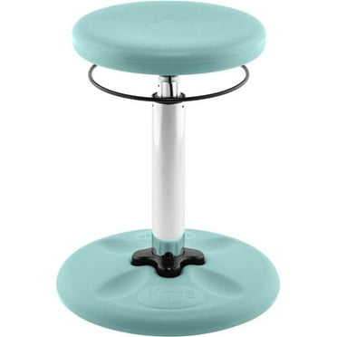 Kore  Kids Adjustable Wobble Stool Chair, Teal