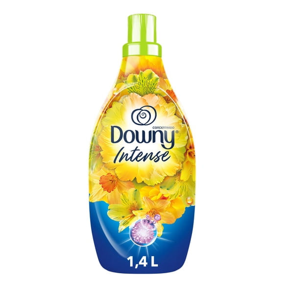 Suavizante de Telas Downy Intense Pureza, Aroma Cítrico Floral con Hierbas Verdes, 1.4 l