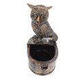 thumbnail image 3 of Owl Resin Figure Decorative Fountain For Outdoor Garden Home Interior Flowing Water Design 11.00X8.00X14.50Cm 1Pcs, 3 of 4