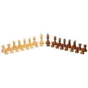 WE Games English Chess Set with Pullout Storage Drawers - 19 inch