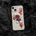 thumbnail image 3 of Funda de teléfono Hello Kitty para IPhone 11, 12, 13 Pro, XS, Max, XR, X, 7, 8Plus, carcasa de silicona suave transparente de Anime de dibujos animados oscuros, 3 of 4