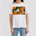 thumbnail image 4 of Tangerine Classic White Cotton T-Shirt - Men's Casual Comfort Tee for Everyday Wear - 100% Cotton Short Sleeve Shirt for Work or Leisure - Lightweight Breathable Fabric, 4 of 5