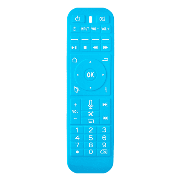 Blue Remote Conver Case for SuperBox RC-200 Remote Control Anti-Slip Silicone Protective Case