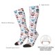 thumbnail image 4 of Fotbe Nautical And Pirate Owls Calcetas Divertidas Estampadas para Hombre y Mujer, Calcetas de Algodón hasta la Rodilla para Caminar, Correr, Enfermería y Embarazo, 4 of 6