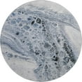 thumbnail image 2 of Addison Rugs Mayfield Premium Machine Washable Transitional Abstract Blue Round Rug, 8' x 8', 2 of 6