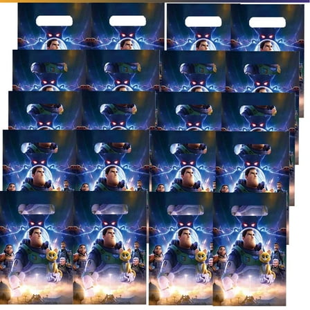 Buzz Lightyear 2 Goodie Bag Candy Treat Birthday Gift Bags Party Favors Handles Snack Supplies