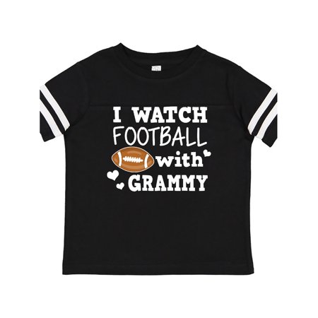 

Inktastic I Watch Football with My Grammy Gift Toddler Boy Girl T-Shirt