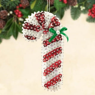Plastic Beaded “The Meaning of the Candy Cane” Christmas Ornament Craft Kit