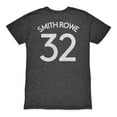 thumbnail image 3 of Men's 1863FC Emile Smith Rowe Black Fulham Retro Player Name & Number Tri-Blend T-Shirt, 3 of 3